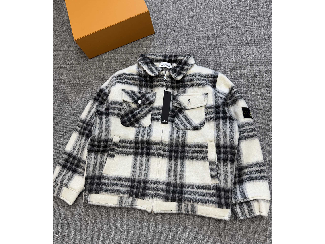 Stone Island 23FW Tweed coat 1