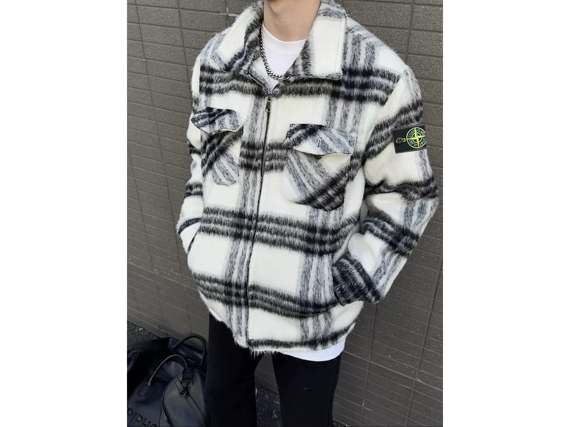 Stone Island 23FW Tweed coat 4