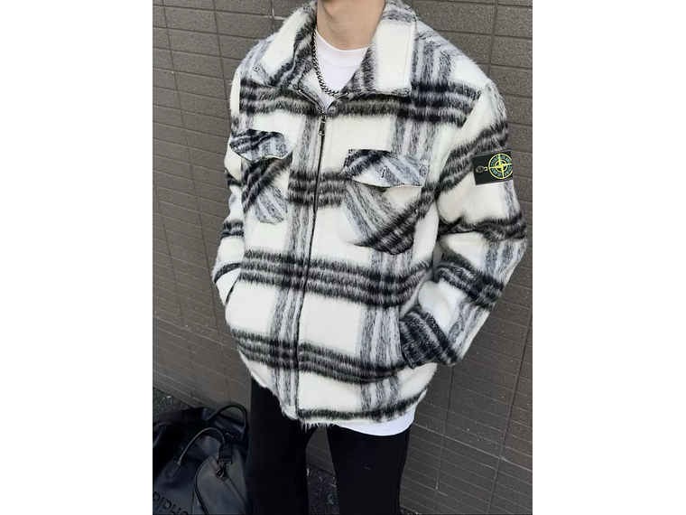 Stone Island 23FW Tweed coat 4