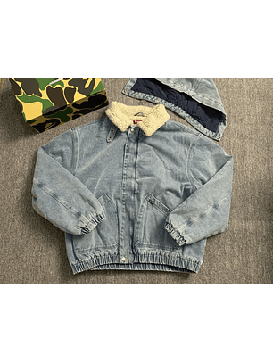 Supreme FW24 WEEK6 Faux Shearling LinedBomber Jacket