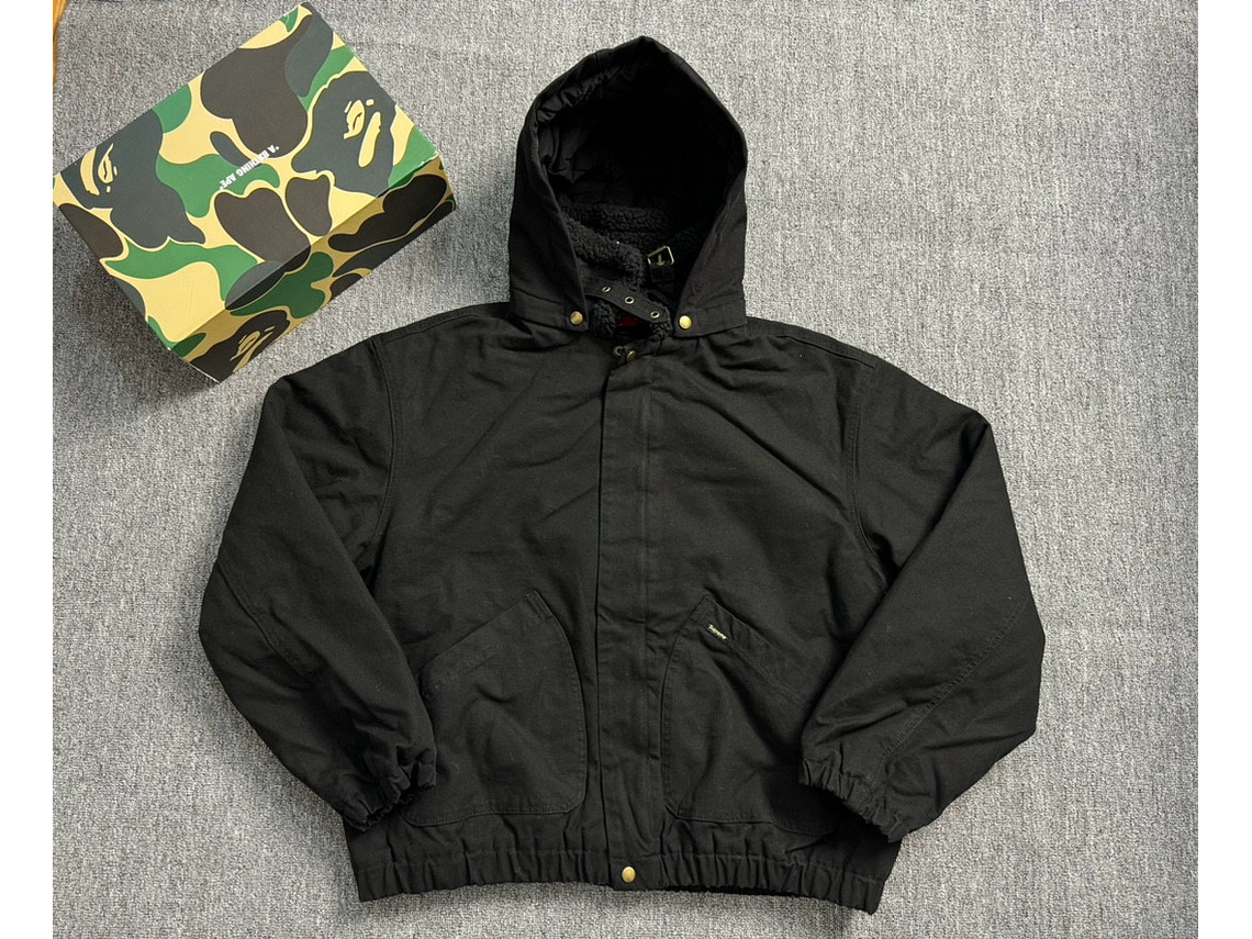 Supreme FW24 WEEK6 Faux Shearling LinedBomber Jacket 3