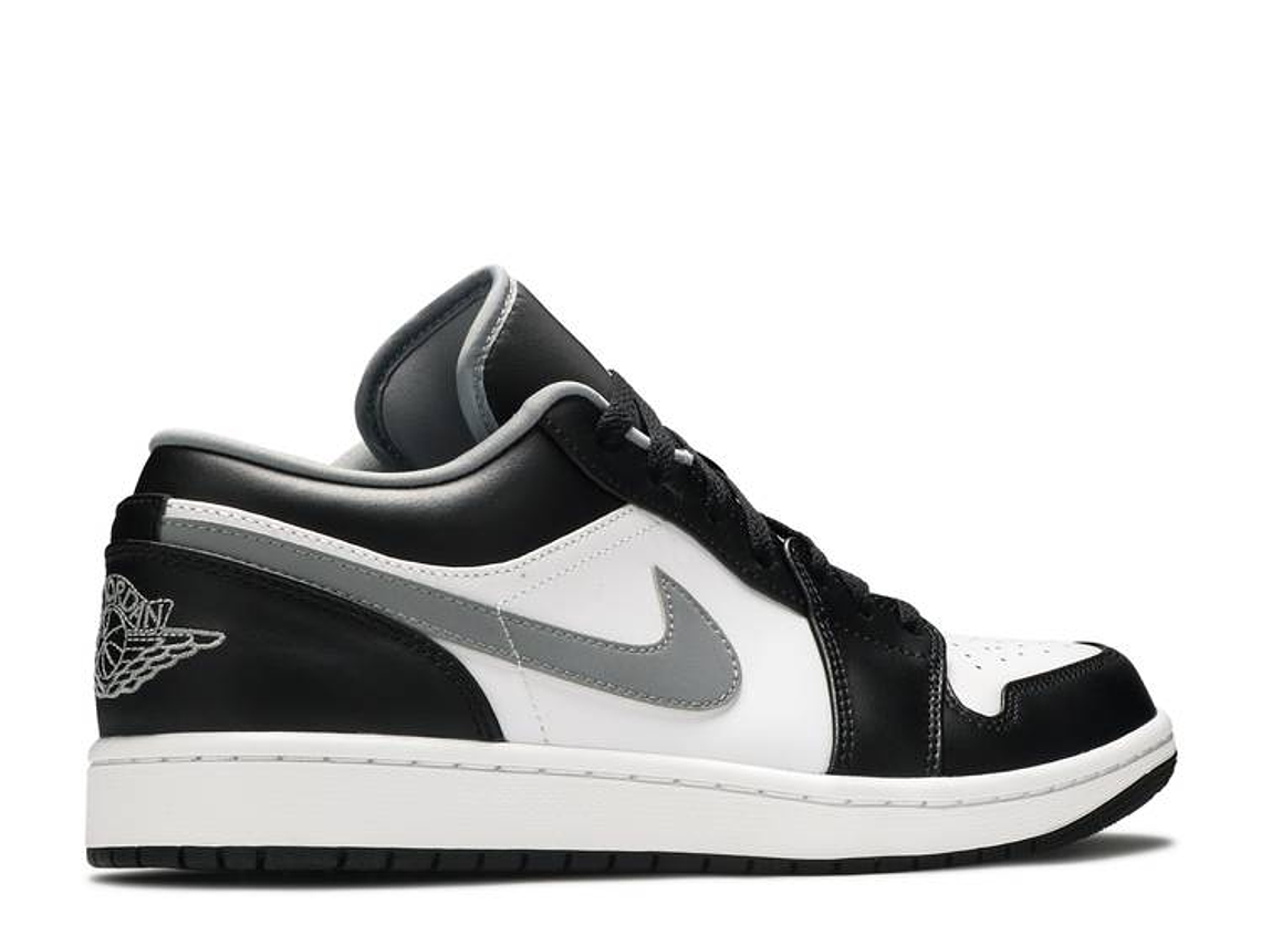 AIR JORDAN 1 LOW 'BLACK MEDIUM GREY' 3