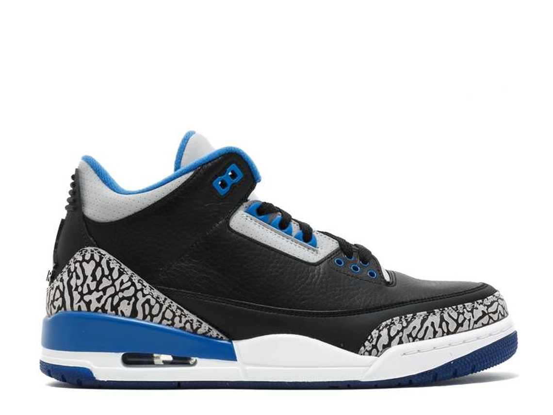 AIR JORDAN 3 RETRO 'SPORT BLUE' 1