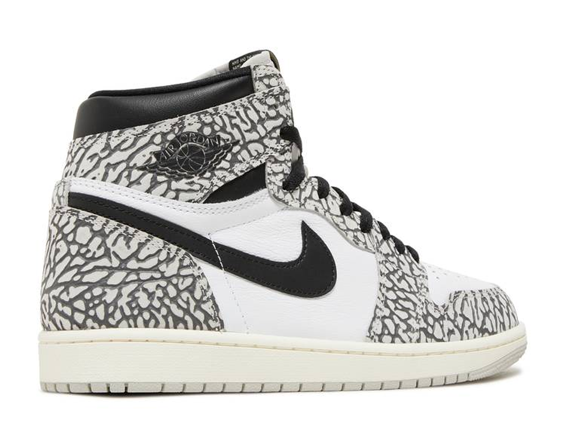 AIR JORDAN 1 RETRO HIGH OG 'WHITE CEMENT' 3