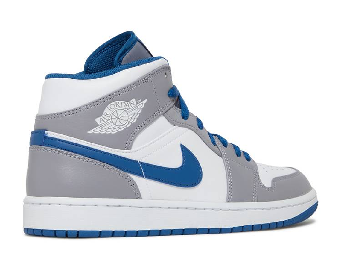 AIR JORDAN 1 MID 'CEMENT TRUE BLUE' 3