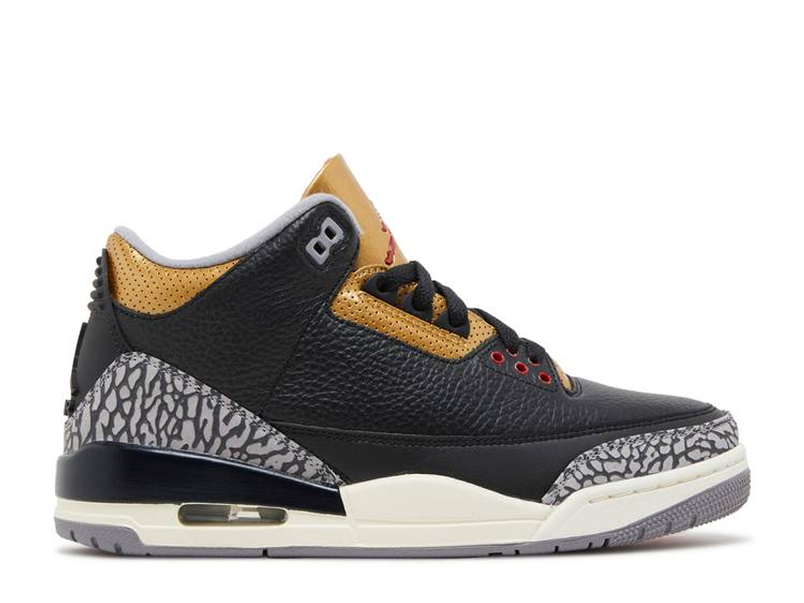 AIR JORDAN 3 RETRO 'BLACK GOLD' 1