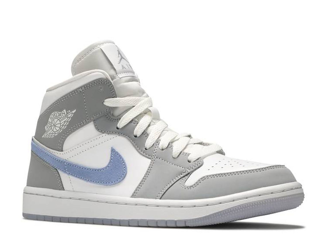AIR JORDAN 1 MID 'WOLF GREY ALUMINUM' 2