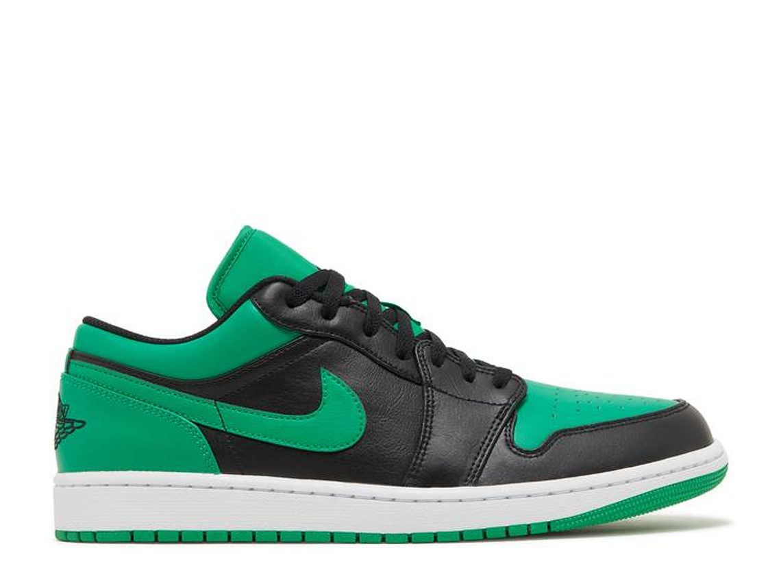 AIR JORDAN 1 LOW 'BLACK LUCKY GREEN' 1