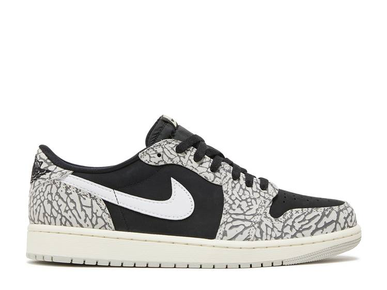 AIR JORDAN 1 RETRO LOW OG 'BLACK CEMENT' 1