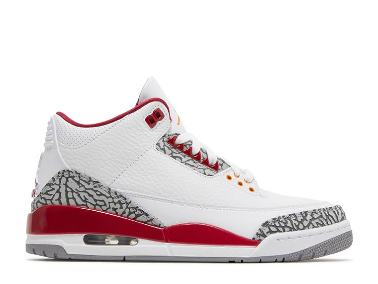 AIR JORDAN 3 RETRO 'CARDINAL RED' 1