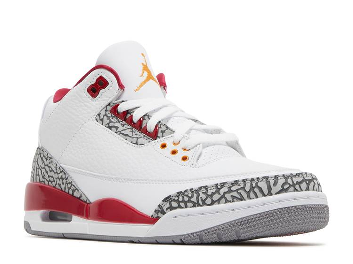 AIR JORDAN 3 RETRO 'CARDINAL RED' 2