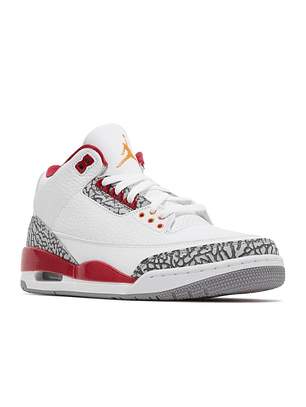 AIR JORDAN 3 RETRO 'CARDINAL RED'