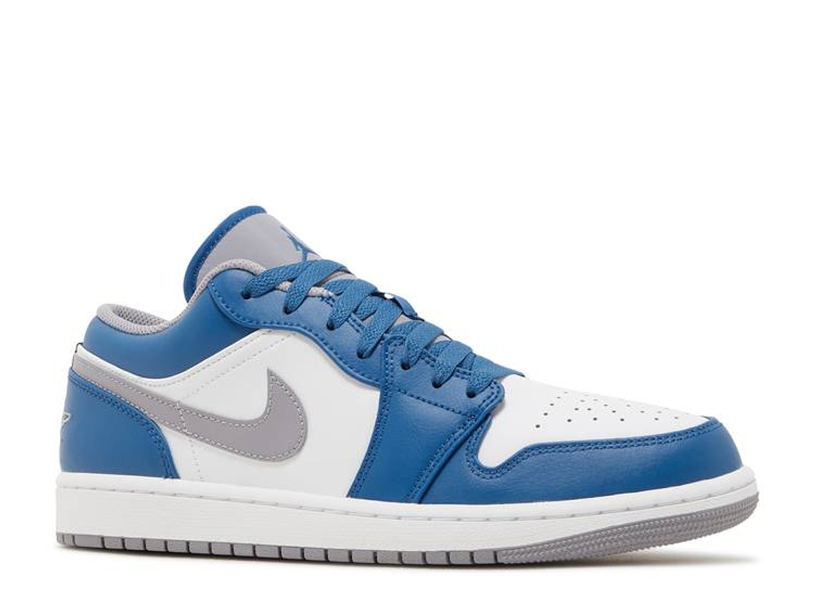AIR JORDAN 1 LOW 'TRUE BLUE CEMENT' 2