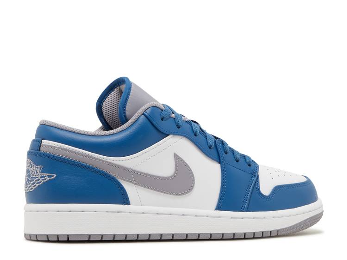 AIR JORDAN 1 LOW 'TRUE BLUE CEMENT' 3