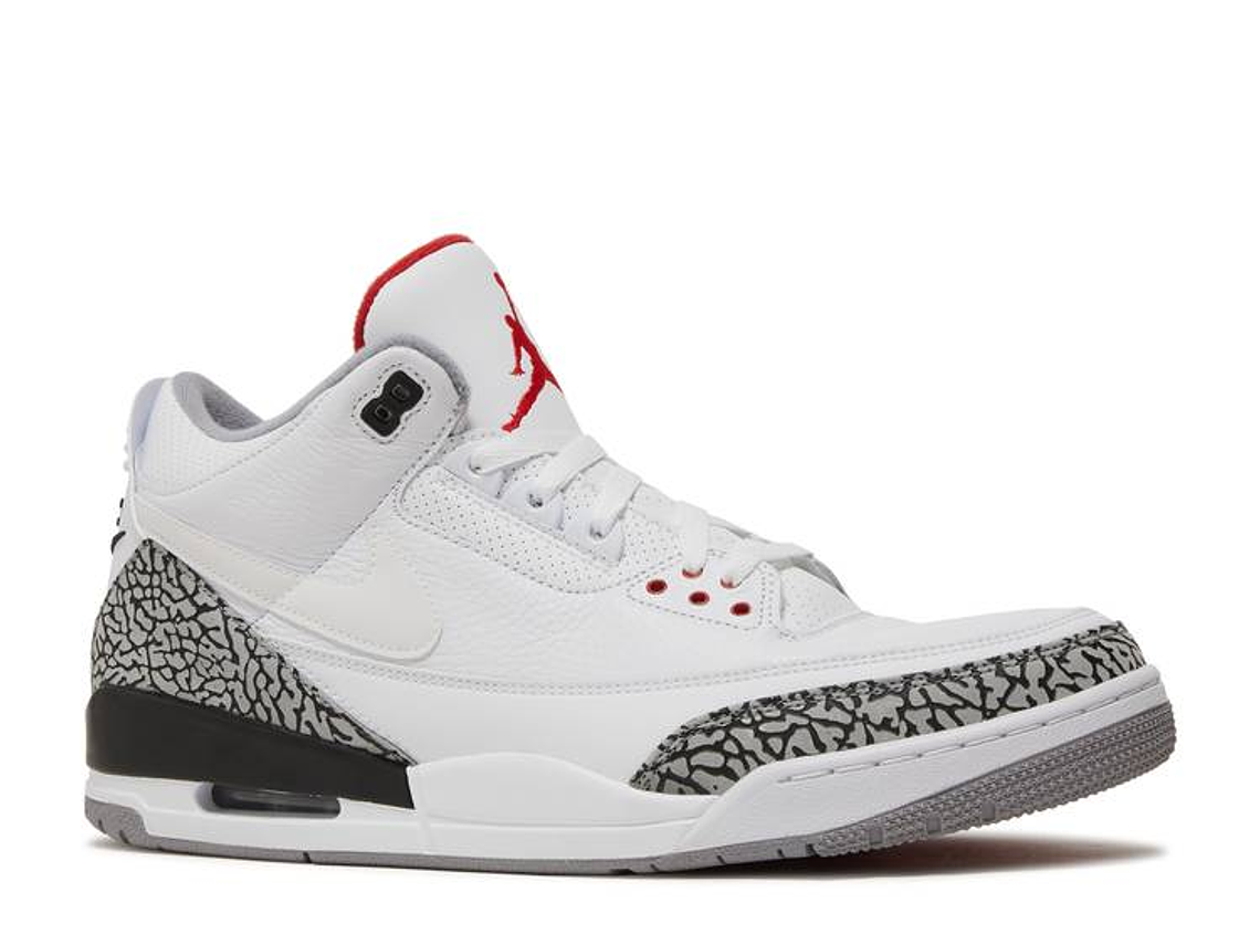 AIR JORDAN 3 RETRO JTH NRG 'WHITE CEMENT' 2