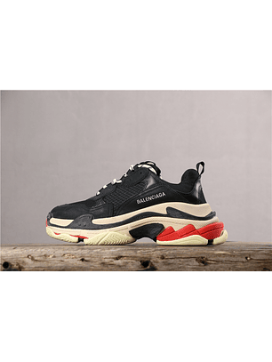 Balenciaga Triple S Black Red