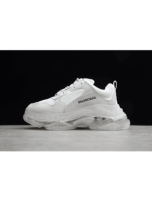 Balenciaga Triple S Clear Sole White
