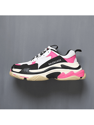Balenciaga Triple S pink white