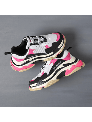 Balenciaga Triple S pink white