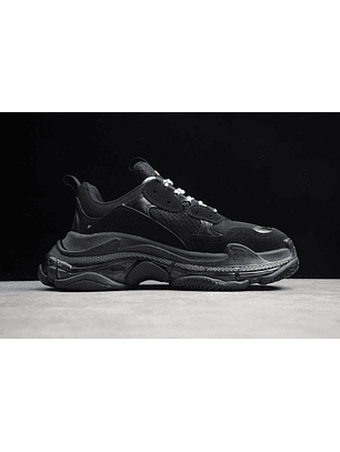 Balenciaga Triple S Clear Sole black