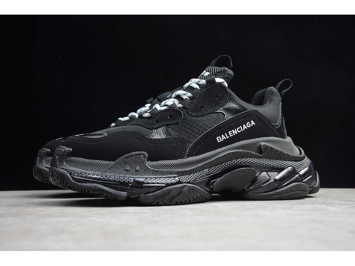 Balenciaga Triple S Clear Sole black 2