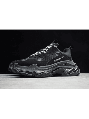 Balenciaga Triple S Clear Sole black