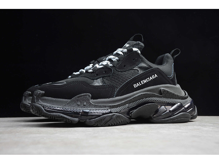 Balenciaga Triple S Clear Sole black 2