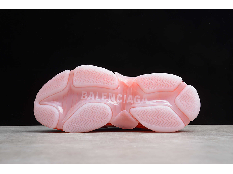 Balenciaga Triple S Clear Sole White Red 4