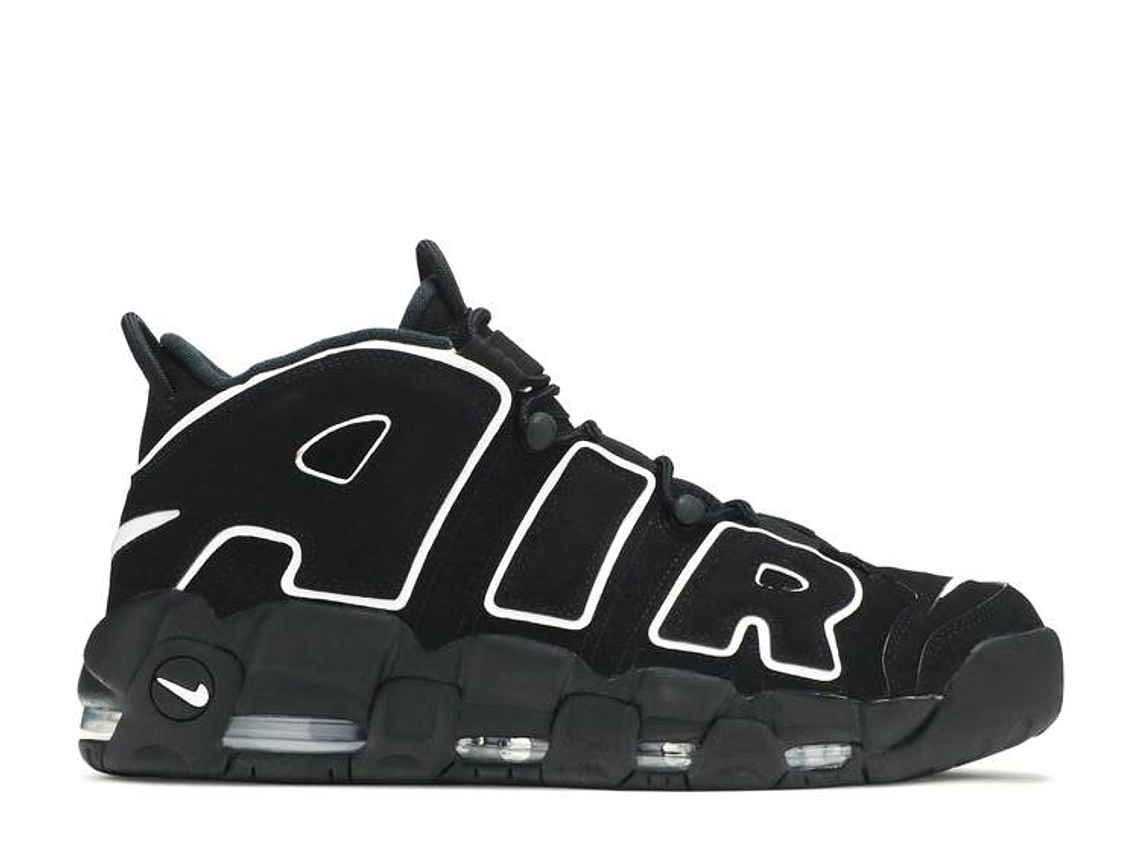 NIKE Air More Uptempo 'Black White' 1