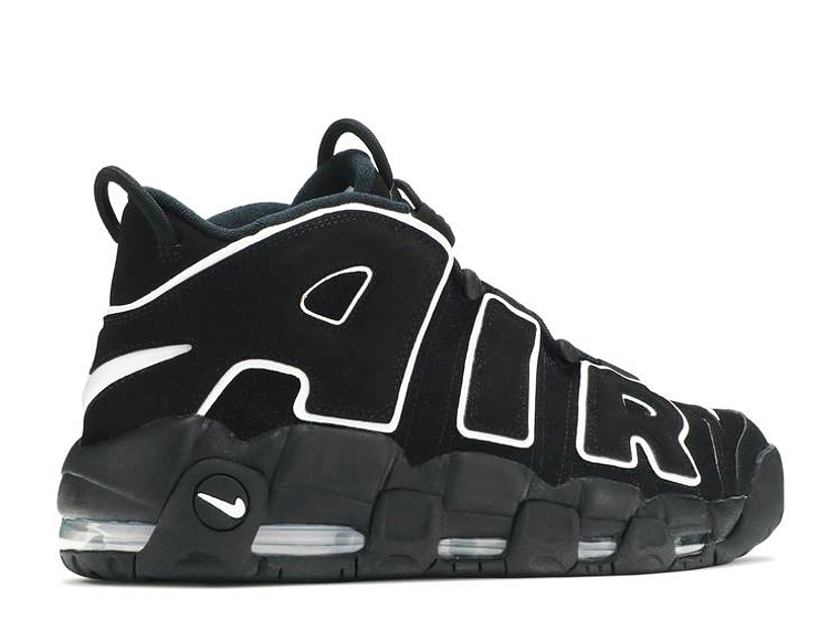 NIKE Air More Uptempo 'Black White' 3