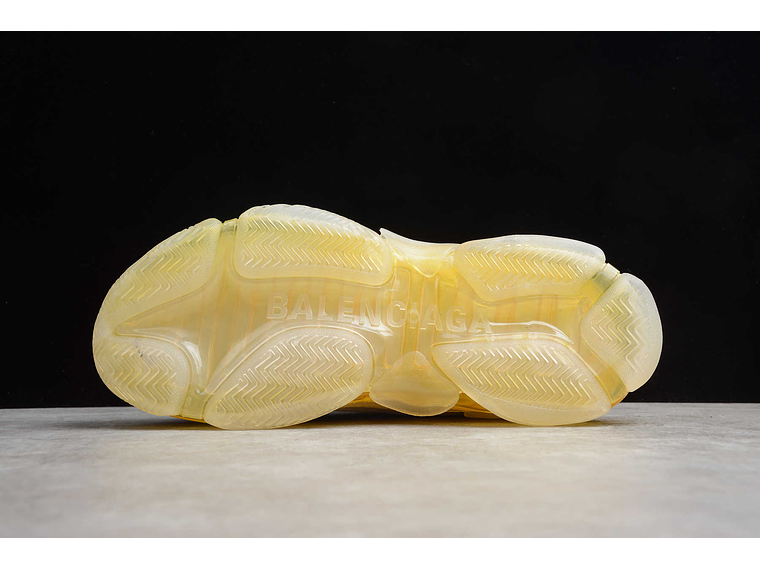 Balenciaga Triple S Clear Sole White yellow 3