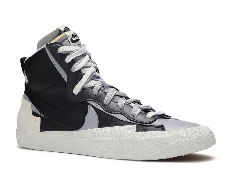 SACAI X NIKE BLAZER MID 'BLACK GREY' 2