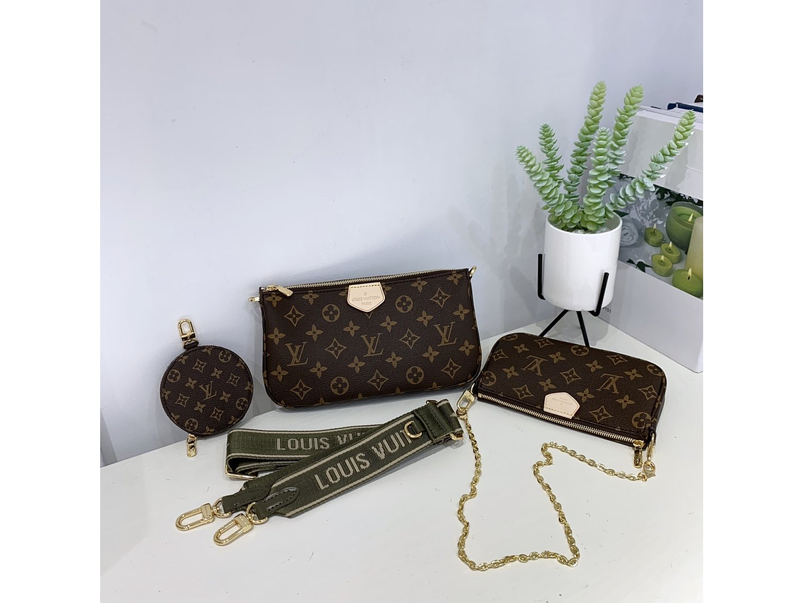 LOUIS VUITTON MULTI POCHETTE ACCESSORIES BAG 9