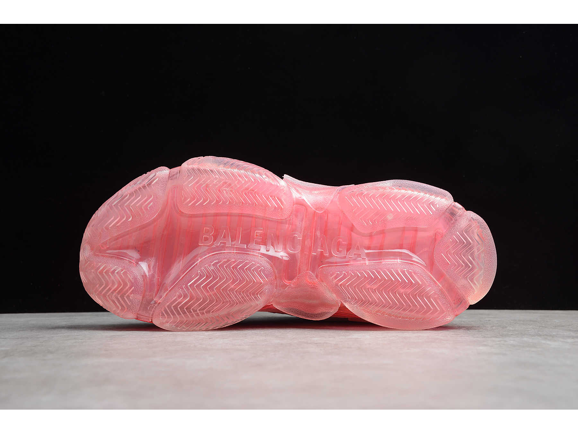 Balenciaga Triple S Clear Sole White pink 2