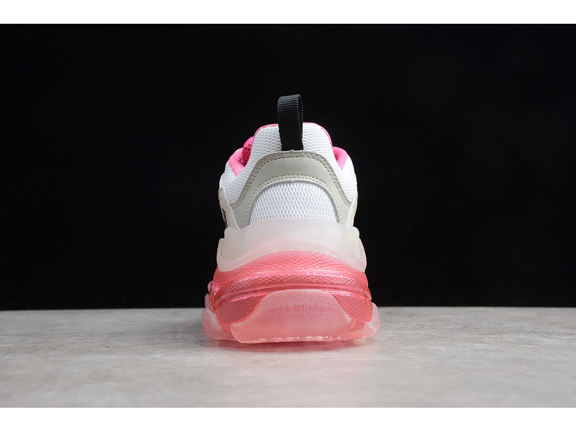 Balenciaga Triple S Clear Sole White pink 3