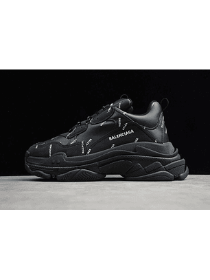 Balenciaga Triple S Black barrage