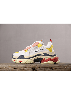 Balenciaga Triple S White Yellow