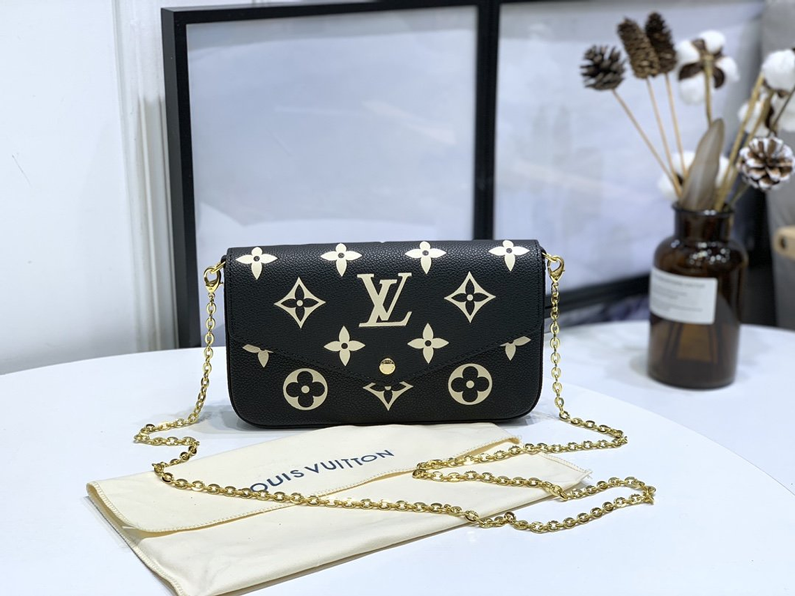 LOUIS VUITTON POCHETTE F¨¦LICIE CHAIN BAG 2