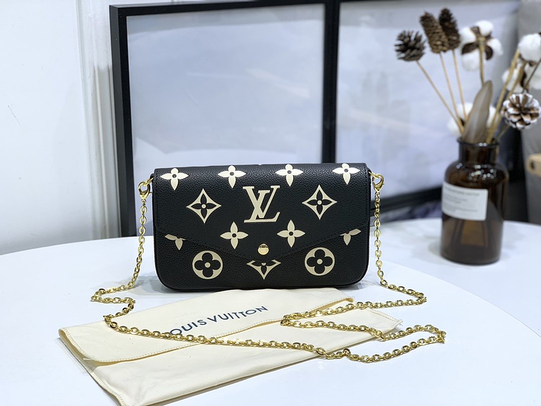 LOUIS VUITTON POCHETTE F¨¦LICIE CHAIN BAG 2