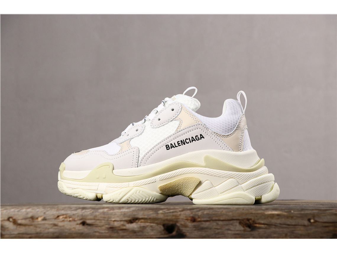 Balenciaga Triple S cream 1
