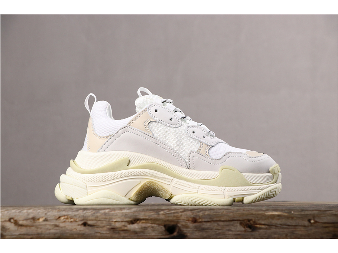Balenciaga Triple S cream 2