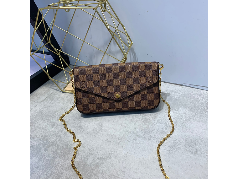 LOUIS VUITTON POCHETTE F¨¦LICIE CHAIN BAG 4