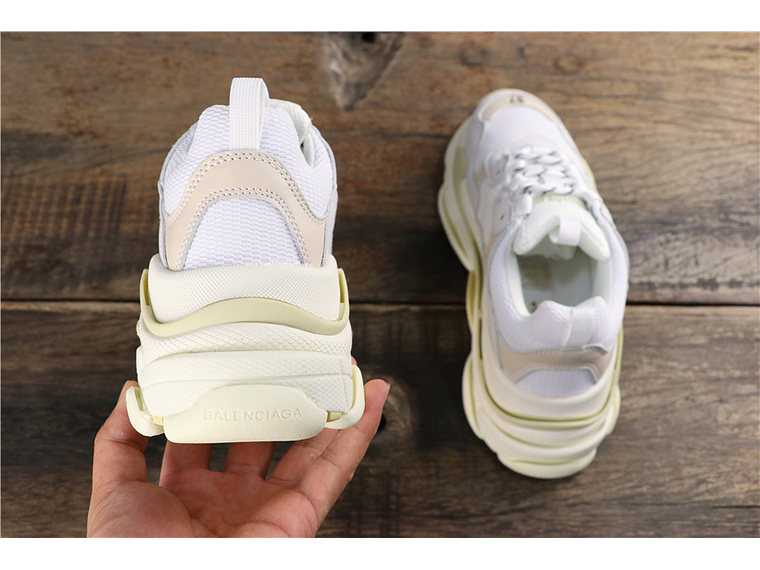 Balenciaga Triple S cream 4