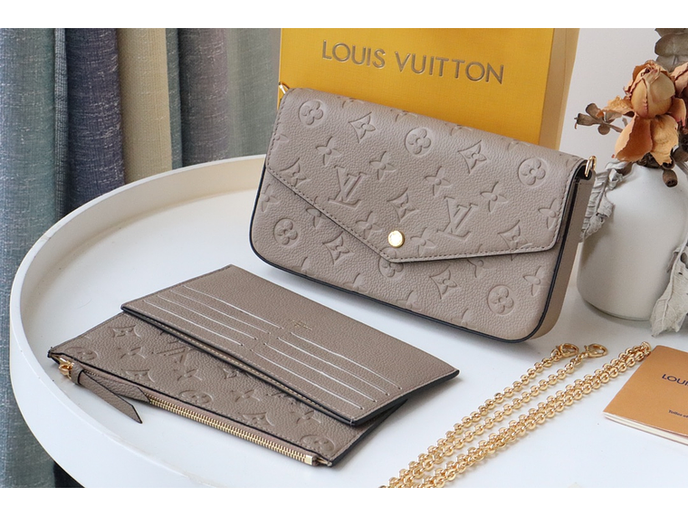 LOUIS VUITTON POCHETTE F¨¦LICIE CHAIN BAG 6
