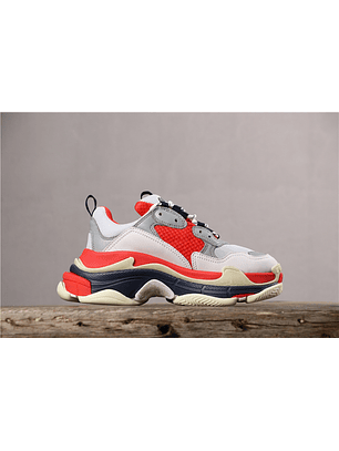Balenciaga Triple S Gray orange