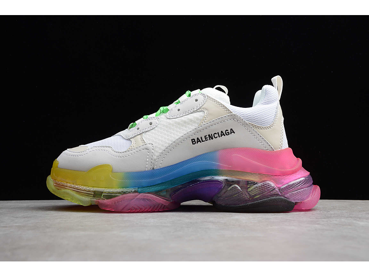 Balenciaga Triple S Clear Sole Rainbow 1