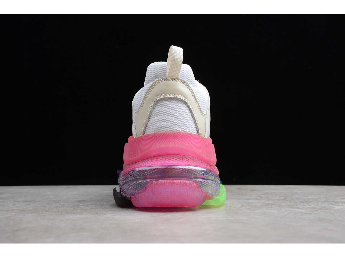 Balenciaga Triple S Clear Sole Rainbow 2