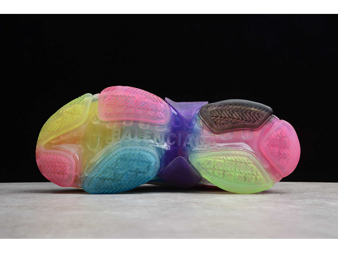 Balenciaga Triple S Clear Sole Rainbow 3