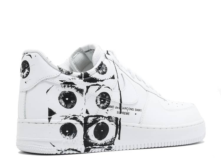COMME DES GAR?ONS X SUPREME X AIR FORCE 1 LOW 'EYES' 3
