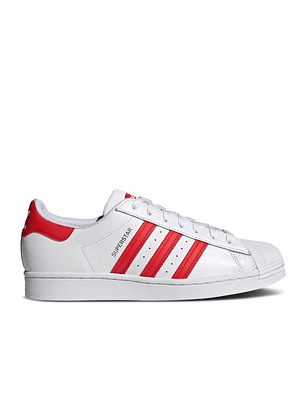 ADIDAS SUPERSTAR 'WHITE VIVID RED'